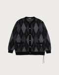 MM BAPE ARGYLE CHECK MOHAIR KNIT MENS