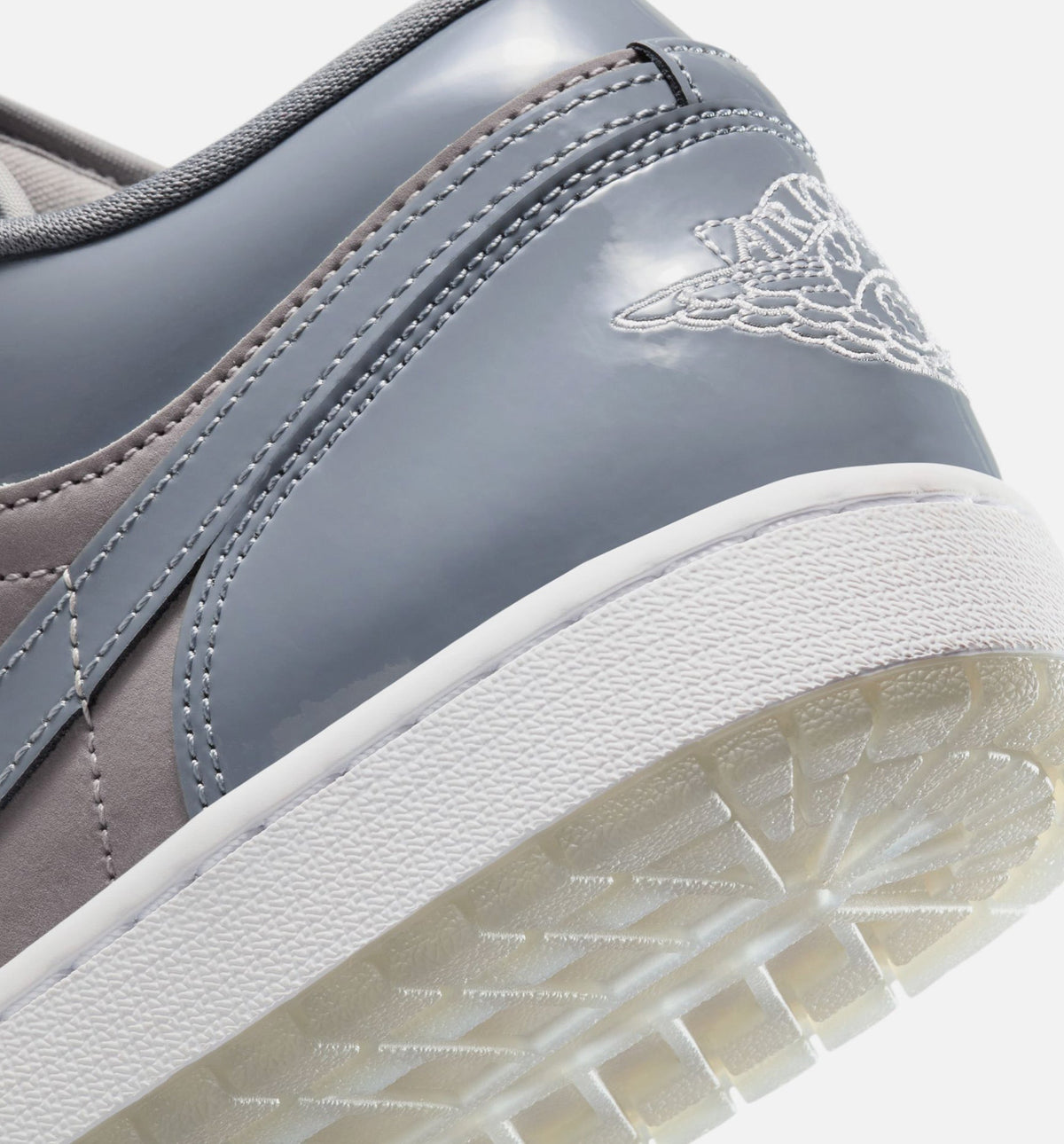 Air Jordan 1 Low Cool Grey Men's Casual Sneakers