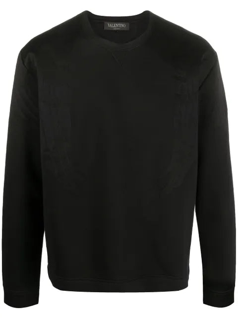 Valentino Garavani Rockstud Eagle crewneck sweatshirt
