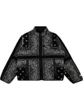 Supreme reversible bandana fleece jacket