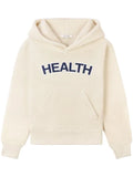 Sporty & Rich Health bouclé cropped hoodie