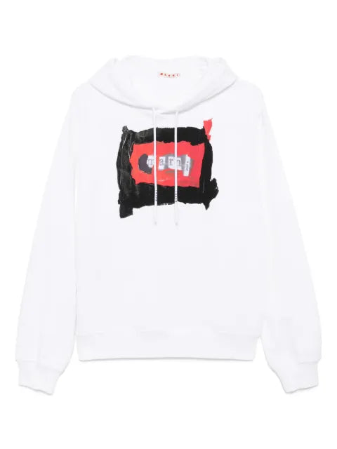 Marni logo hoodie