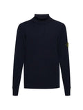 Stone Island logo-patch roll-neck sweater
