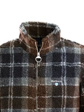 Barbour tartan check-patterm jacket