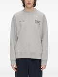 DOMREBEL Staff paint-splatter crew-neck sweatshirt