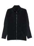 Homme Plissé Issey Miyake zip pleated jacket
