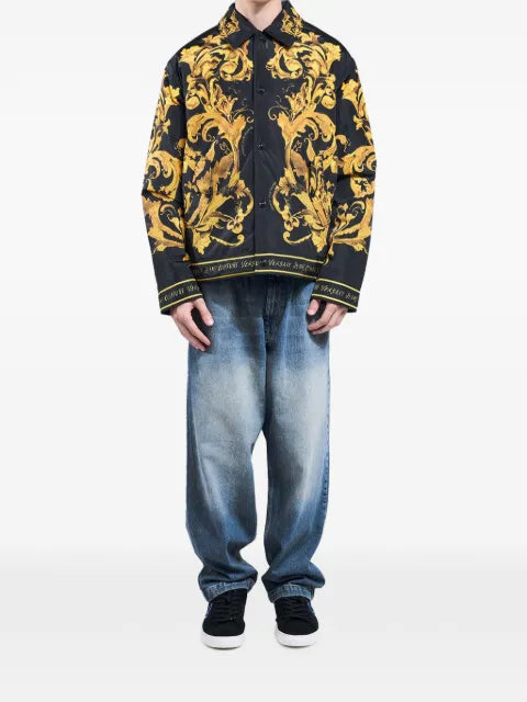 Versace Jeans Couture Baroque-print jacket