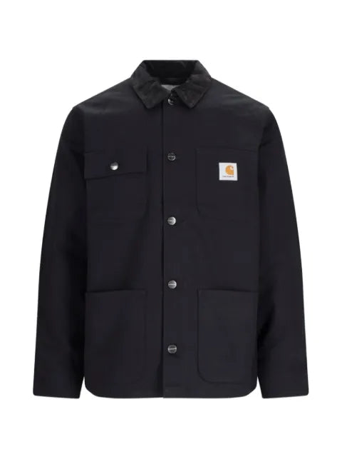 Carhartt WIP Michigan Chore logo-patch corduroy-collar jacket