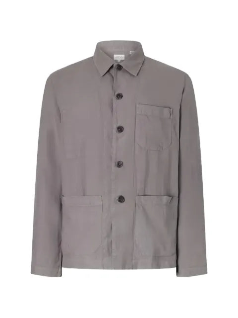 HARTFORD Perrry button-up patch-pocket jacket