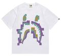 BAPE Pixelated Shark Graphic T-Shirt