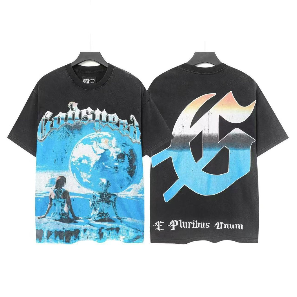 Godspeed Washed Rock Graphic T-Shirt