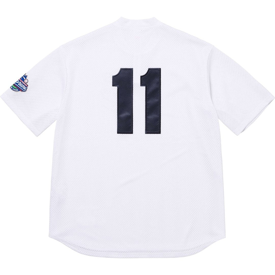 Supreme Back Number Baseball-Style Jersey T-Shirt