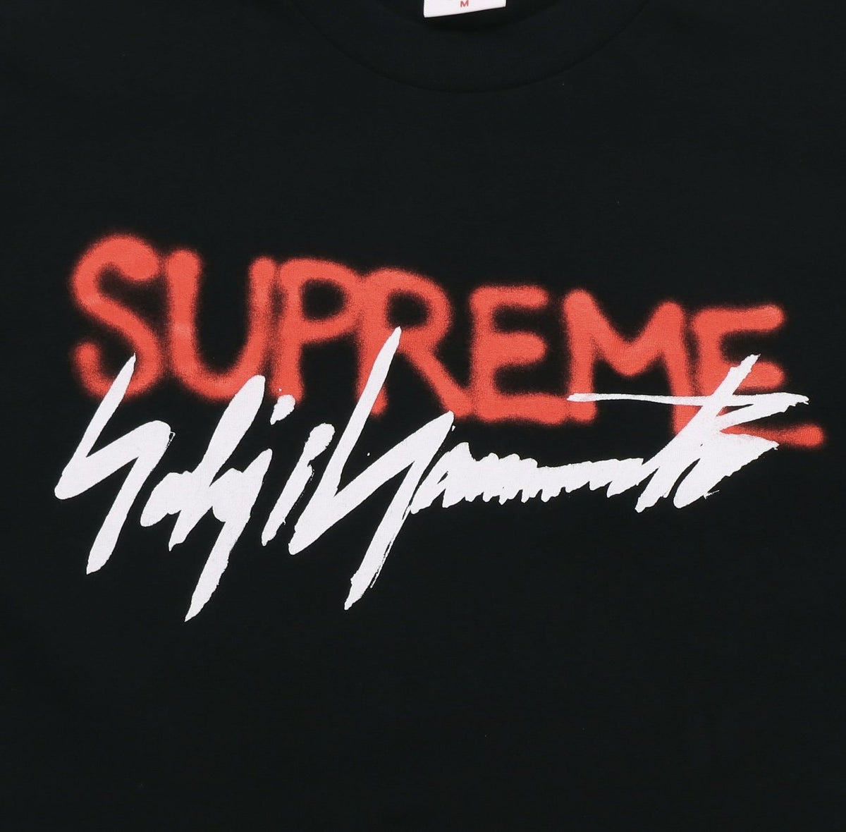 Supreme Yohji Yamamoto Signature Graffiti Graphic T-Shirt