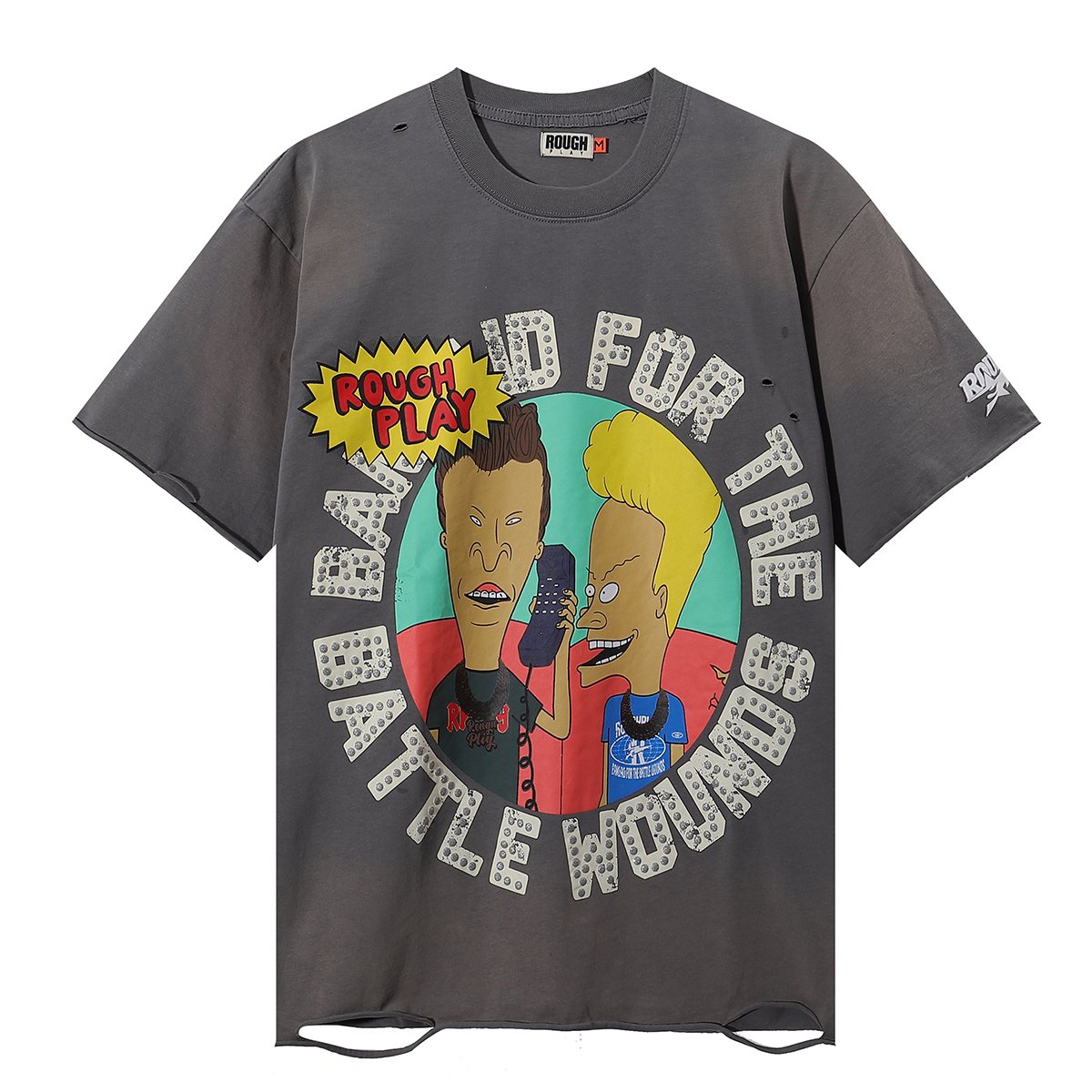 Rough Play Beavis and Butthead Van Graphic T-Shirt