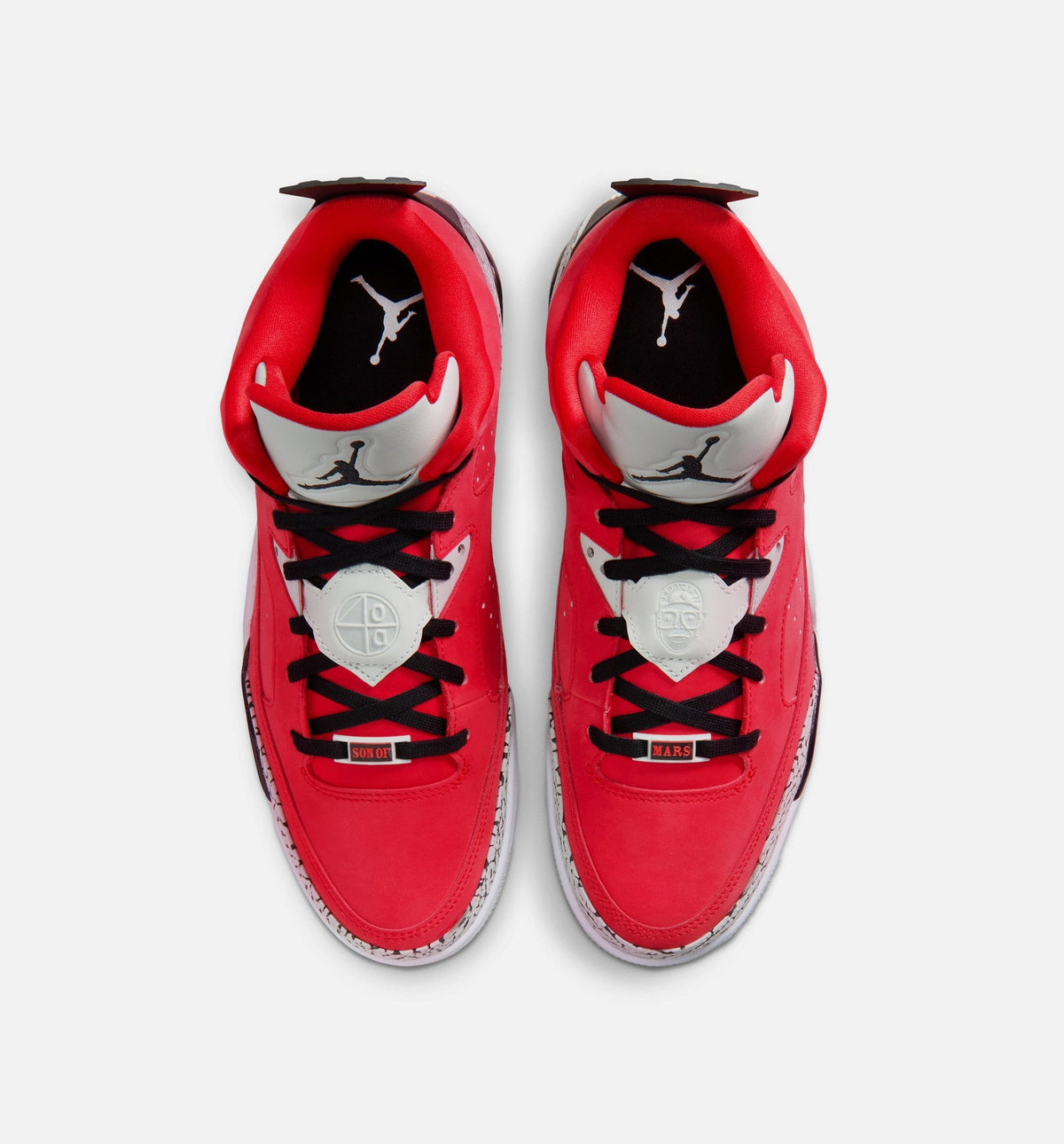 Son of Mars Low Men's Lifestyle Shoes - Fire Red/Black/Grey Mist/White