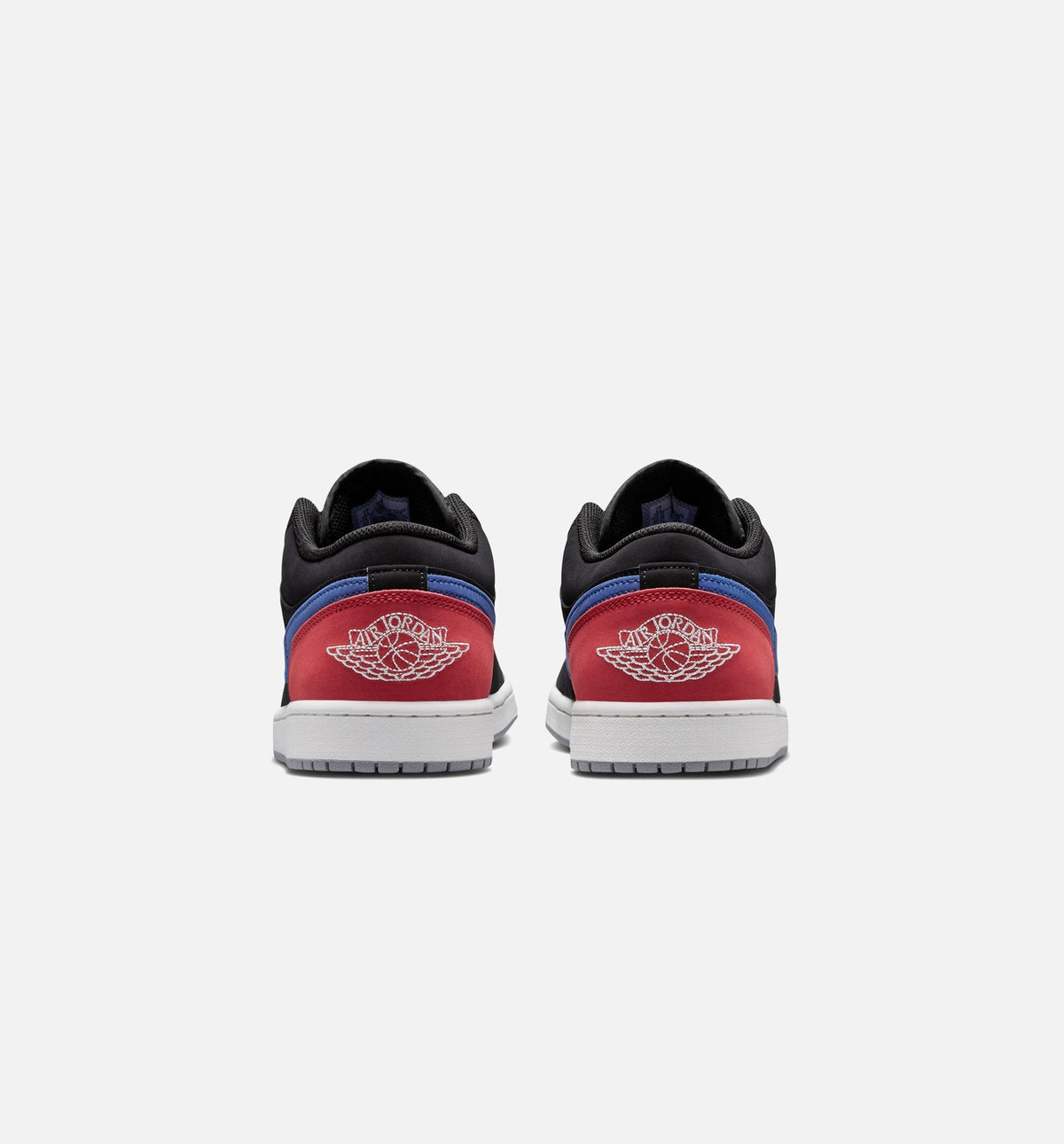 Air Jordan 1 Low Mens Lifestyle Shoe - Black/Summit White/True Blue/Varsity Red