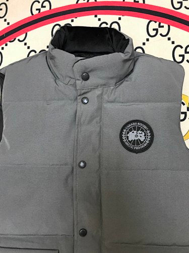 Canada Goose Gray Freestyle Crew Down Vest