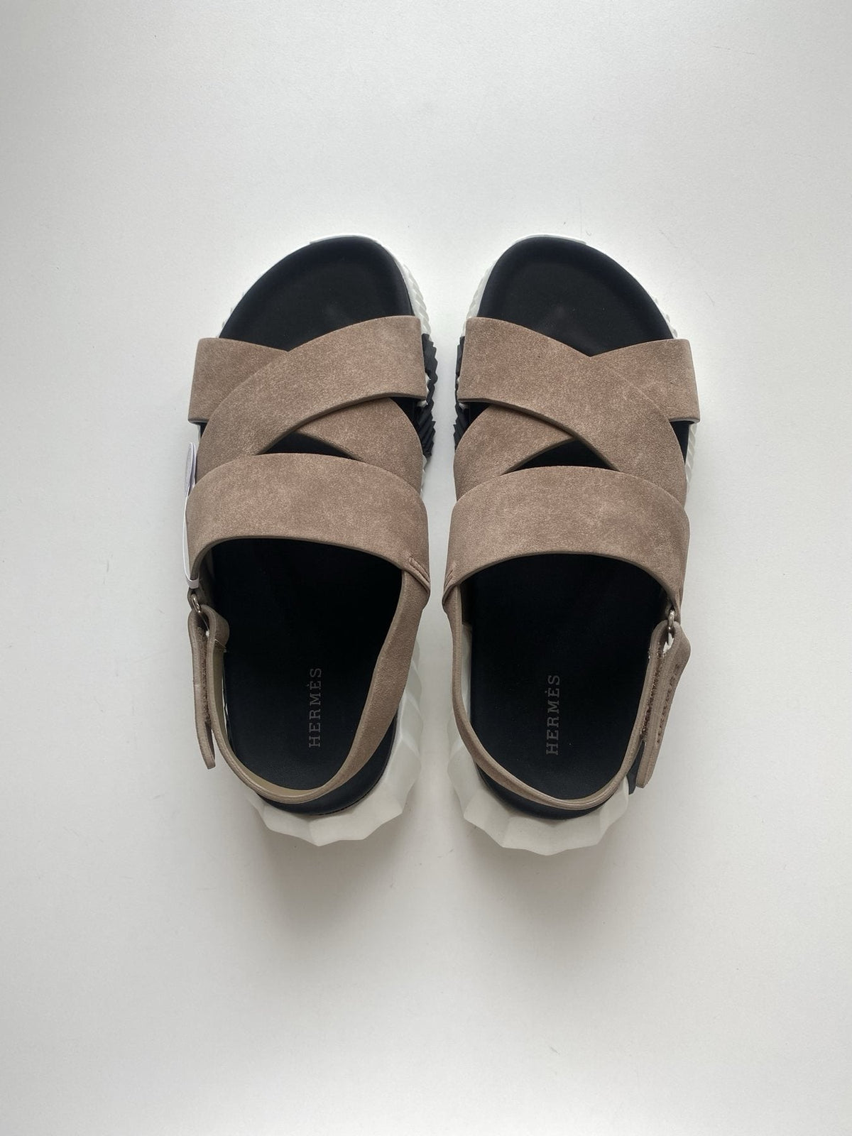 Hermès Nappa Calfskin Slingback Sandals